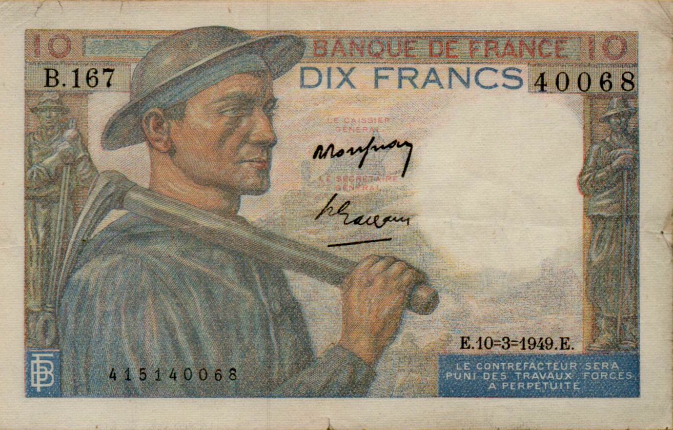 France 10 1949 XF P-99/f